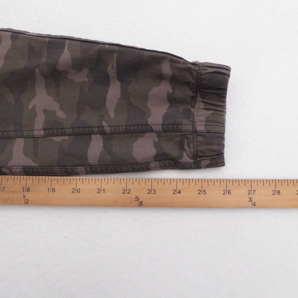 Athleta Farallon Joggers Camo Brown Elastic Waist Drawstring Women's Size 0 - Picture 8 of 11